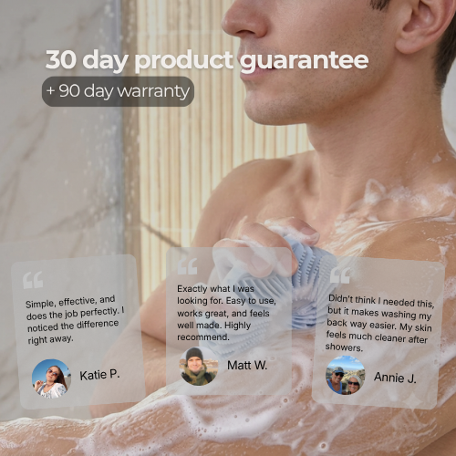 Pura® Silicone Body Scrubber