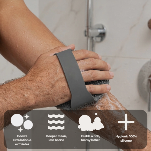 Pura® Silicone Body Scrubber