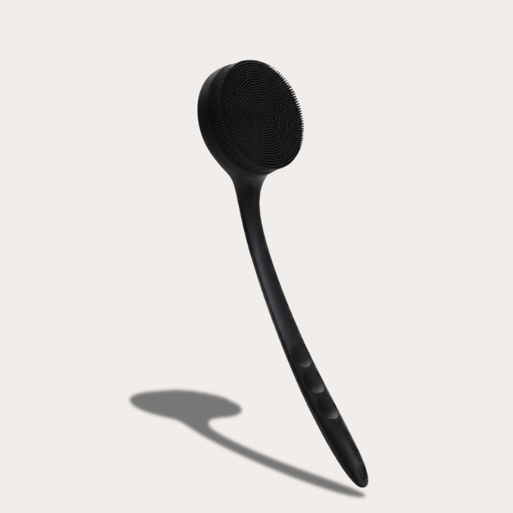 Pura® Bacne Silicone Scrubber with 4 Interchangeable Heads