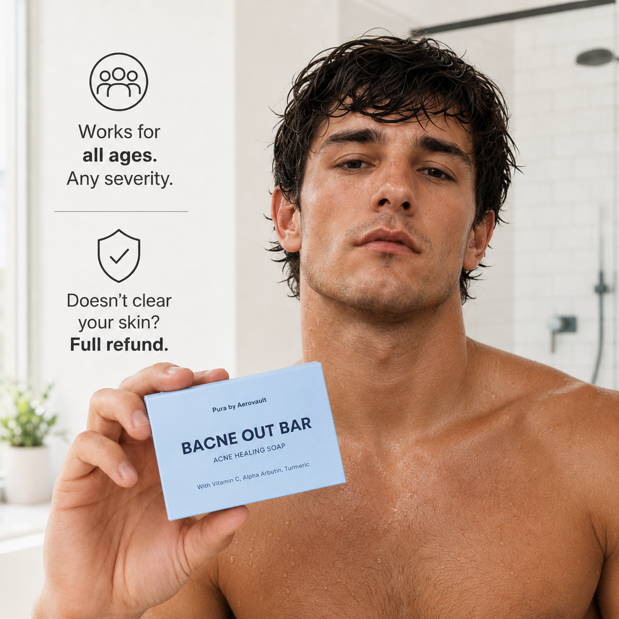 Pura™ Turmeric Body Soap with Vitamin C & Alpha Arbutin