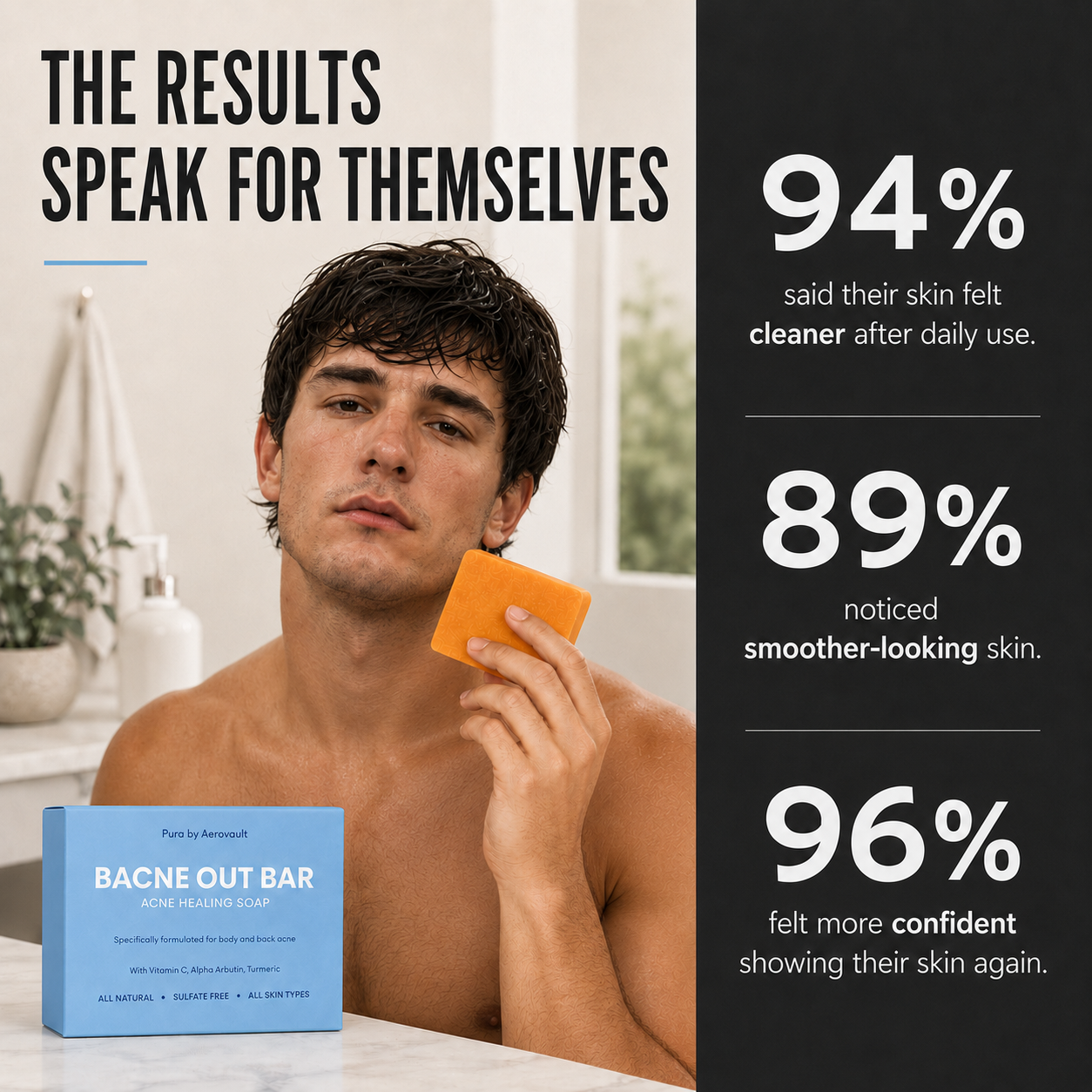 Pura™ Turmeric Body Soap with Vitamin C & Alpha Arbutin