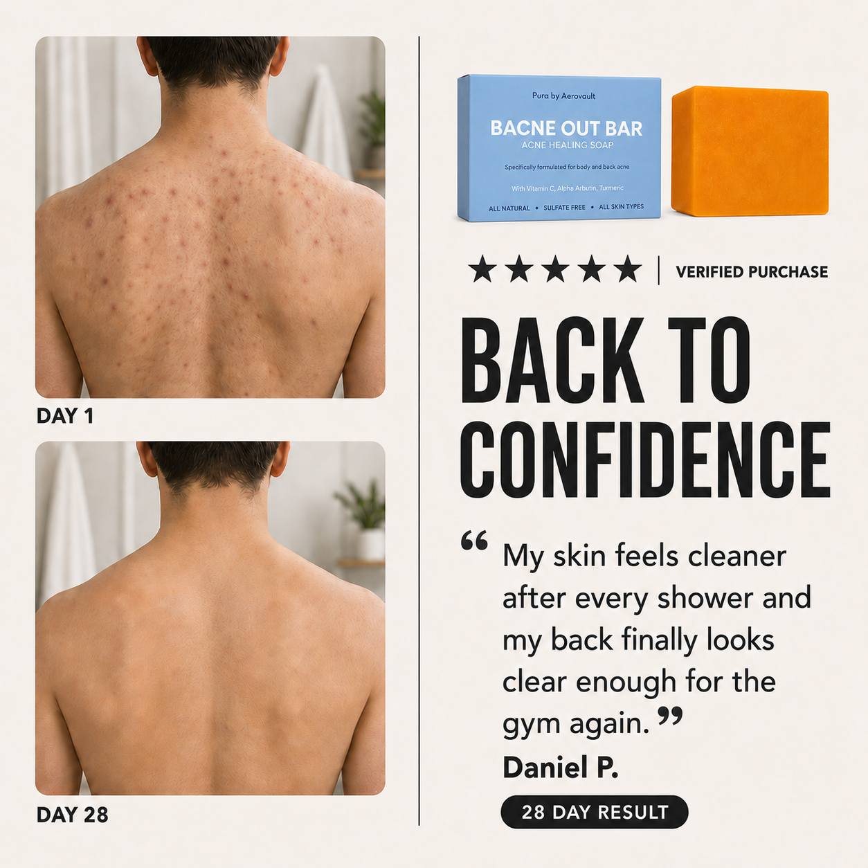 Pura™ Turmeric Body Soap with Vitamin C & Alpha Arbutin